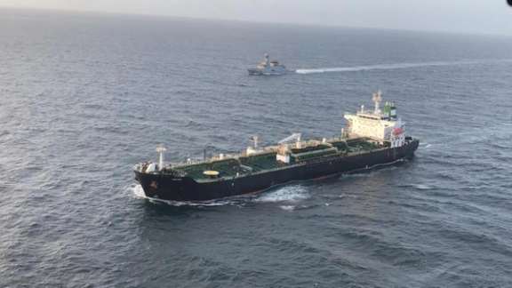 Oil tanker in the Persian Gulf region. FILE PHOTO