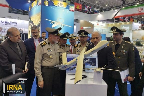 Iranian Commander Visits Russia’s Army 2023 Expo