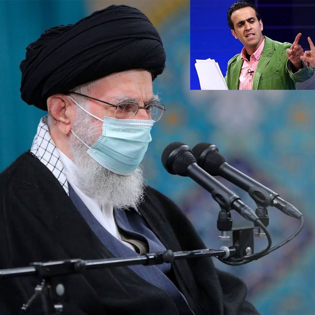 حمله خامنه‌ای به علی کریمی ماه‌ها پس از خیزش مردمی