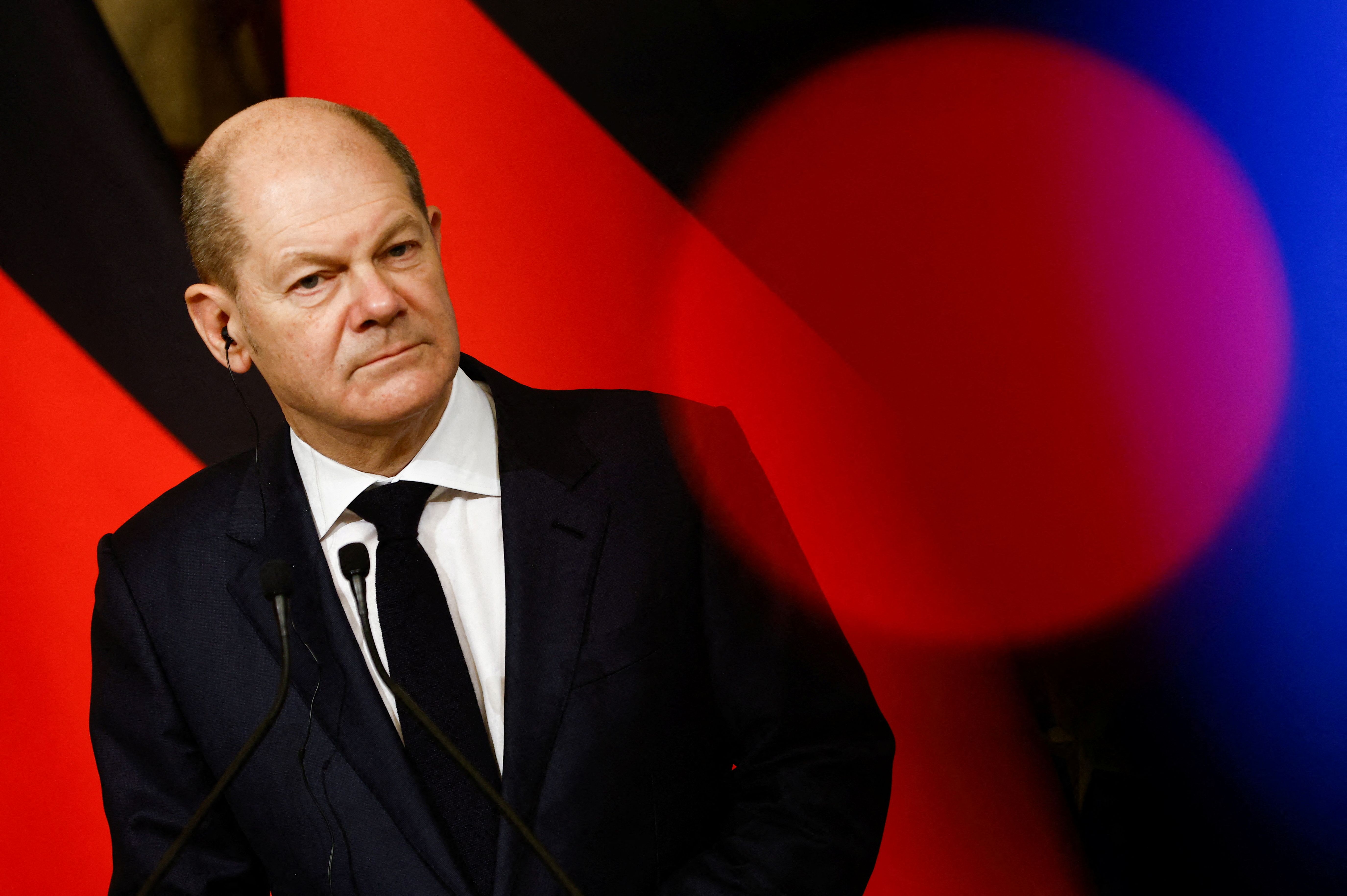 German Chancellor Blames Iran For Hamas Support 