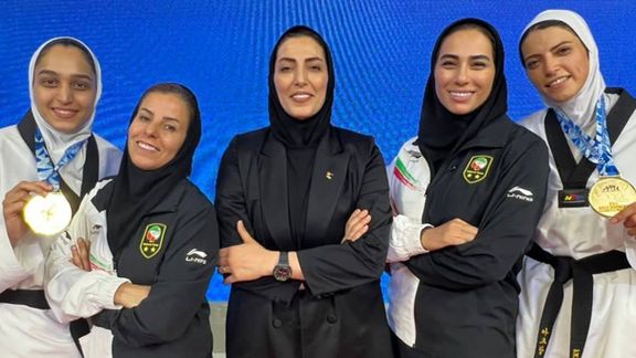 سرمربی تیم ملی تکواندوی زنان ایران: پرونده قهرمانی در آسیا را بستهایم و به آن فکر نمیکنم