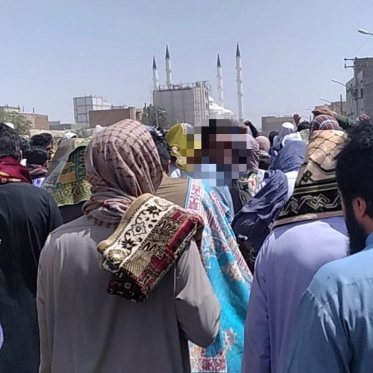 چهلمین جمعه خشم و اعتراض مردم زاهدان با سر دادن شعار برای آزادی زندانیان سیاسی