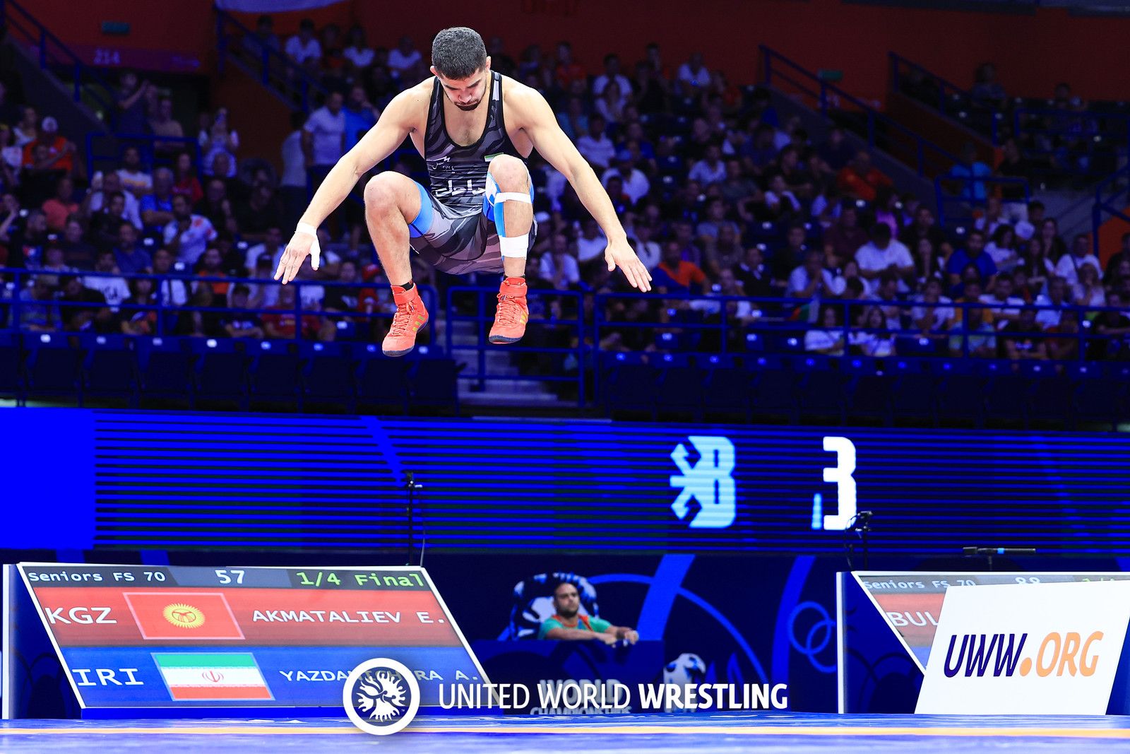 مسابقات جهانی کشتی بلگراد؛ یزدانی-تیلور قسمت ششم، سه ایرانی در فینال