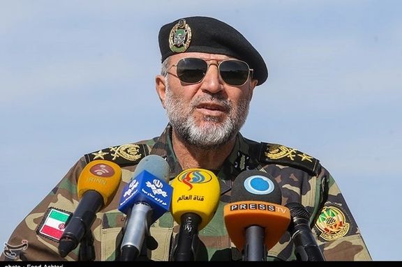Gen. Kyumars Haydari, commander of the Iranian army’s ground forces