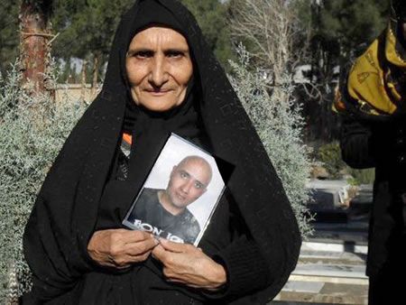 Gohar Esghi mother of Sattar Beheshti who died in custody. Undated