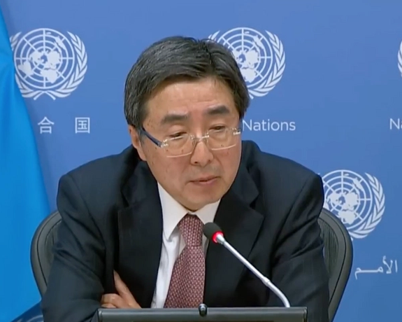 سفیر ژاپن در سازمان ملل به ایران اینترنشنال: درباره سرکوب اعتراضات در ایران بسیار نگرانیم
