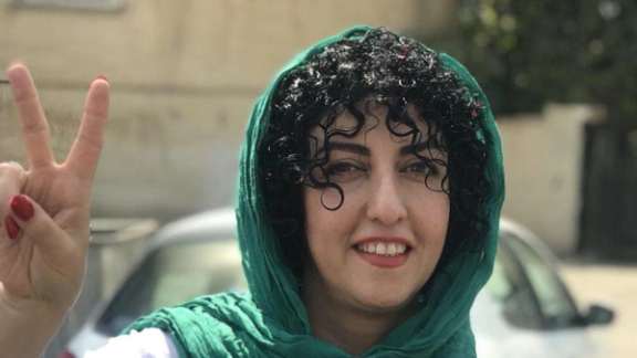 Iranian Nobel laureate Narges Mohammadi