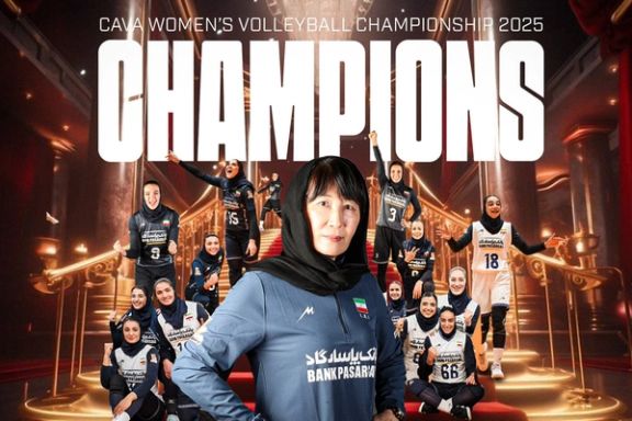 اولین مدال طلای تاریخ والیبال زنان ایران پس از ۶۲ سال در تاشکند
