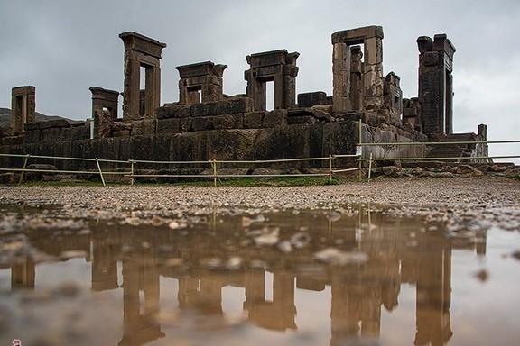 A view from Persepolis in Fars province