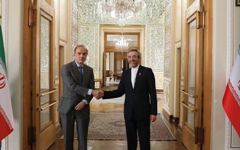 EU's Mora Holds Meeting In Tehran As Iran Arrests Two Europeans