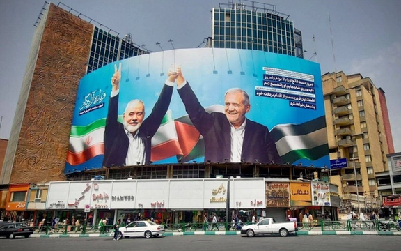 آموزش نیروهای نیابتی در ایران همزمان با پیام صلح پزشکیان در نیویورک