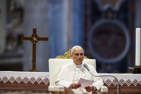 Pope Leo XIV holds a Jubilee audience on the occasion of the Jubilee of Sport, at St. Peter's Basilica, at the Vatican June 14, 2025.