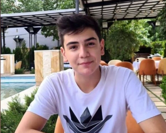 Abolfazl Adinezadeh who was killed by security forces at age of 16 in October 2022
