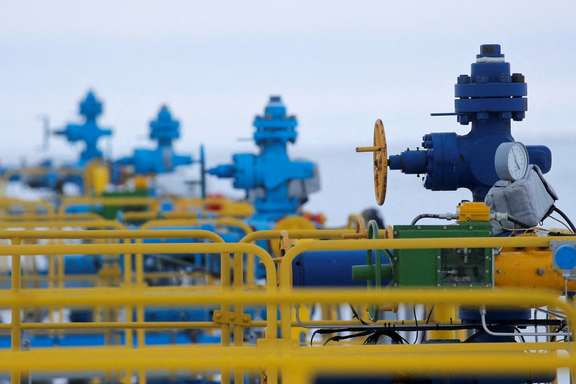 A view shows gas wells at Bovanenkovo gas field owned by Gazprom on the Arctic Yamal peninsula, Russia May 21, 2019.