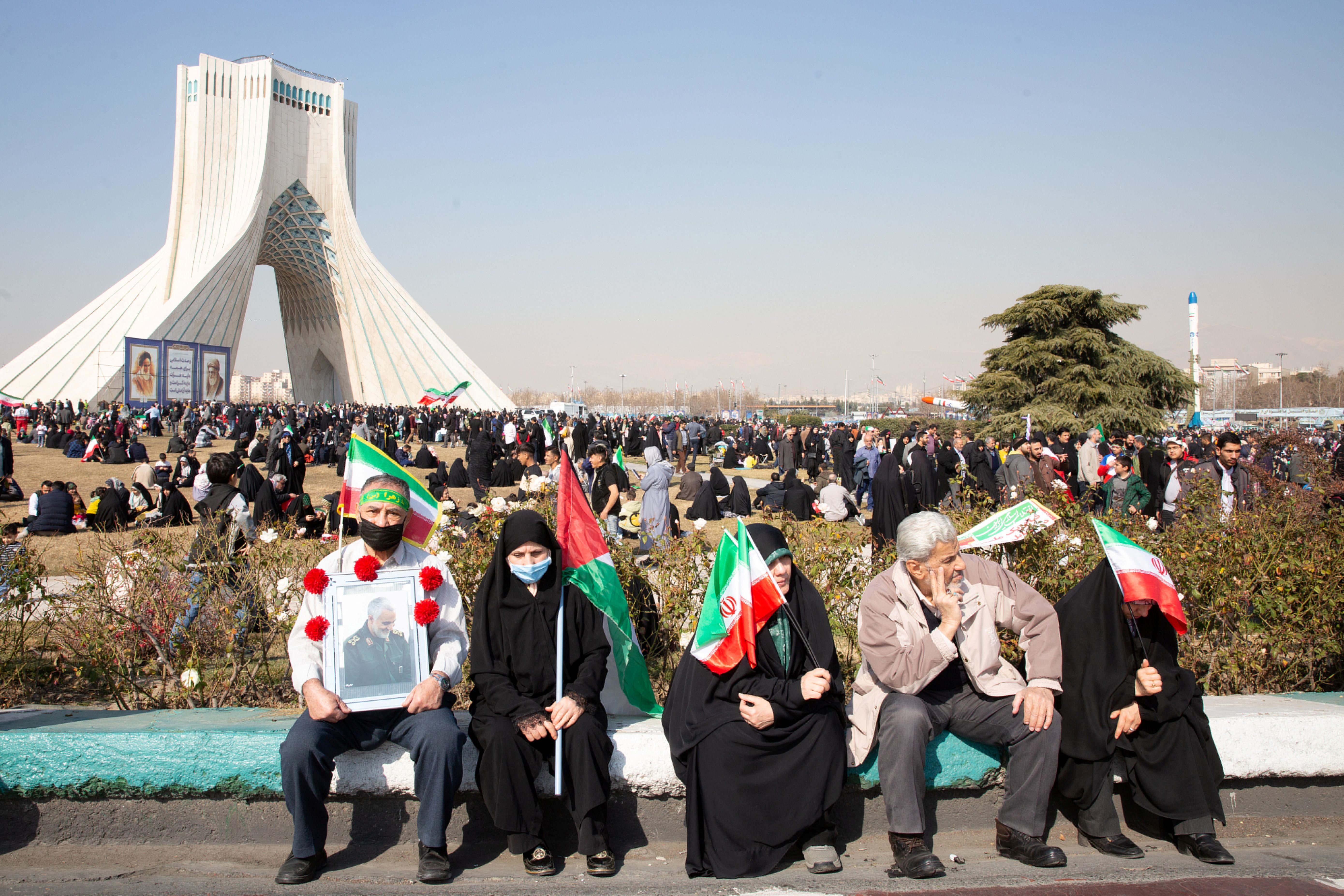 Iranians Boycott Islamic Revolution Anniversary Rallies