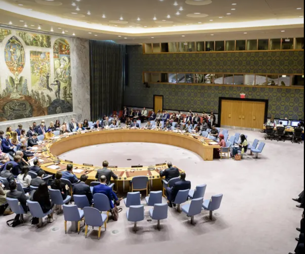 UN Security Council in session. File Photo