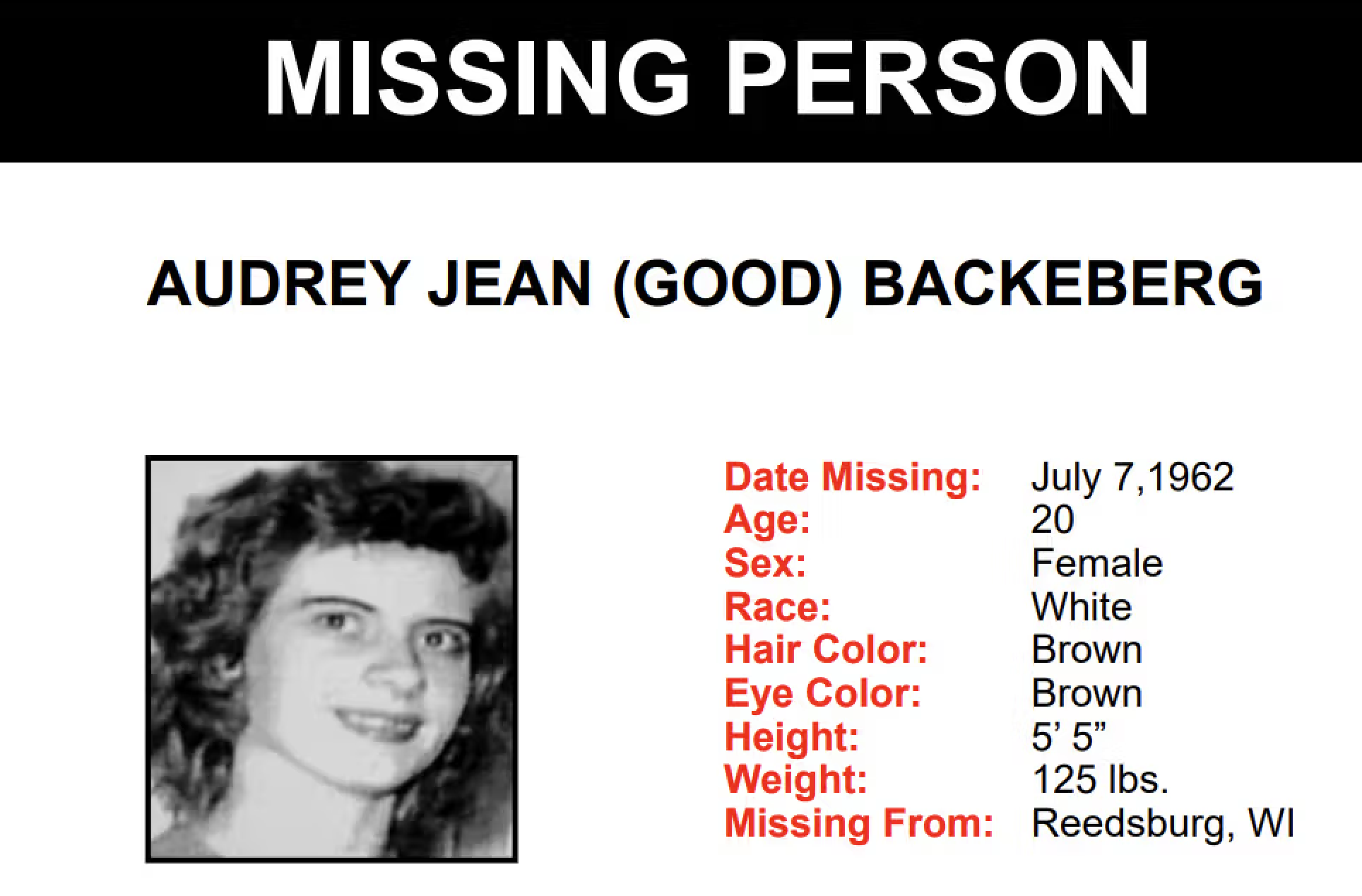 زنی که ۶۰ سال پیش گم شده بود، زنده پیدا شد