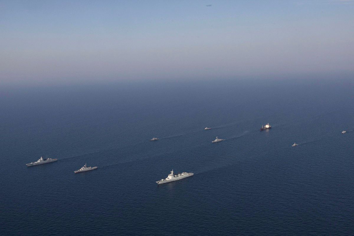 برگزاری رزمایش مشترک ایران، چین و روسیه همزمان با تشدید فشار‌های آمریکا