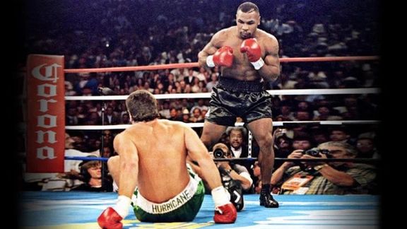 ۳۰ سال پیش در چنین روزی، مایک تایسون پس از سه سال زندان، مکنیلی را در ۸۹ ثانیه شکست داد