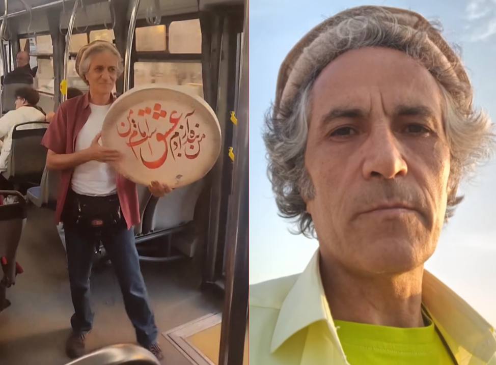 بازداشت خسرو آذربیگ به اتهام دف‌نوازی در متروی تهران