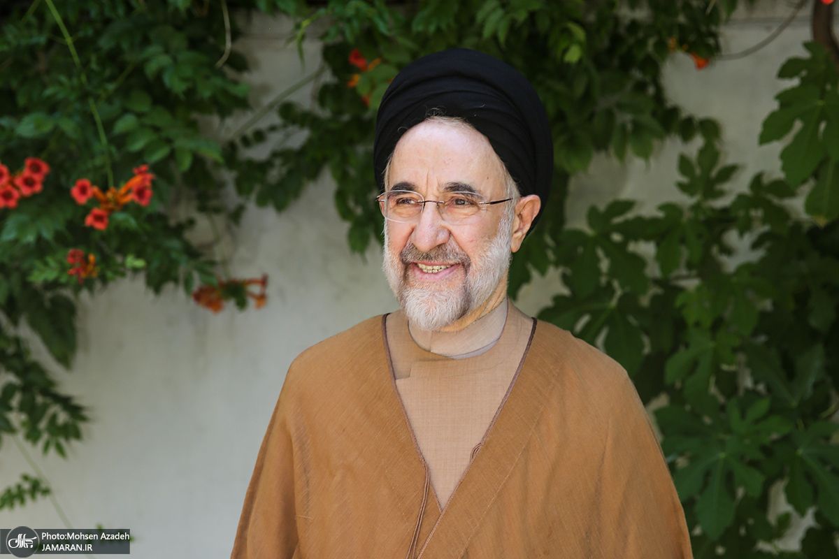 Former president Mohammad Khatami (file photo)