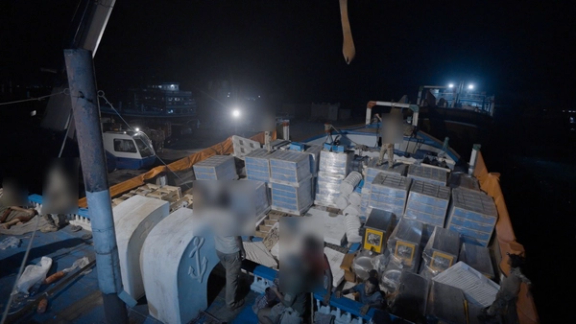 ۷۵۰ تن مهمات در قایقی که به سمت یمن میرفت کشف شد