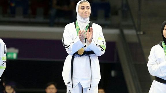 نخستین طلای جهانی تکواندوی زنان ایران برای ناهید کیانی
