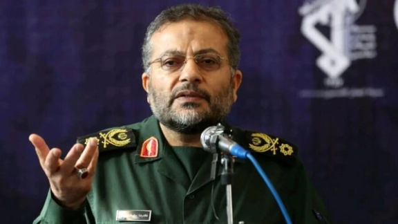 Commander of Iran's Basij militia Gholamreza Soleimani