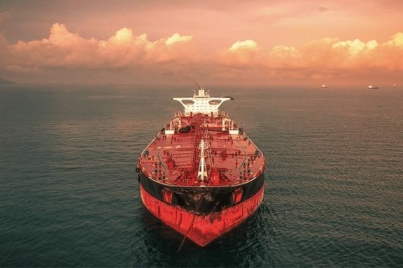 The Elva oil tanker believed to be involved in transporting Iranian oil to China.