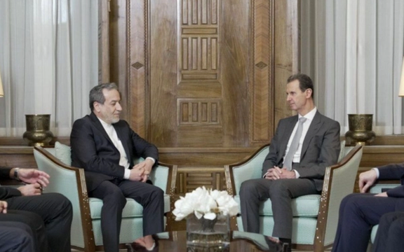 عراقچی، وزیر خارجه: شجاعت و روحیه بشار اسد تحسینبرانگیز است