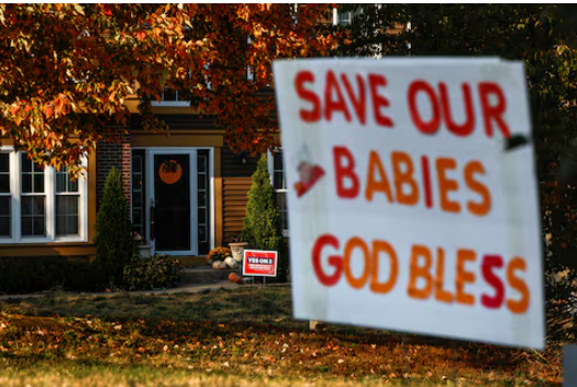 نتایج رفراندوم برای تضمین حق پایان خودخواسته به بارداری در ۱۰ ایالت آمریکا