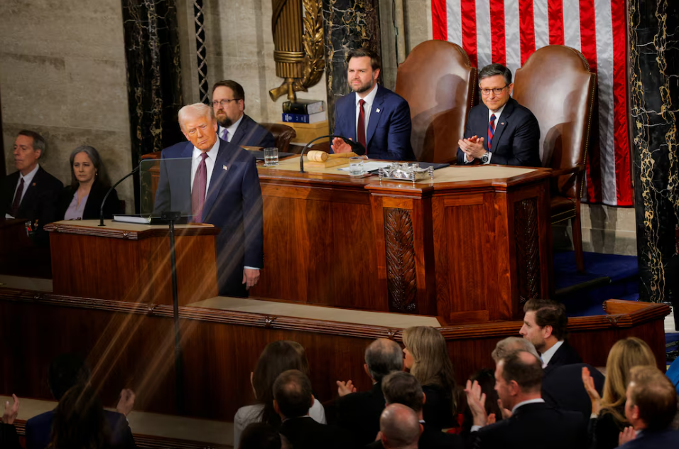 ترامپ در کنگره آمریکا: به اینجا برگشته‌ام تا بگویم رویای آمریکایی برگشته است