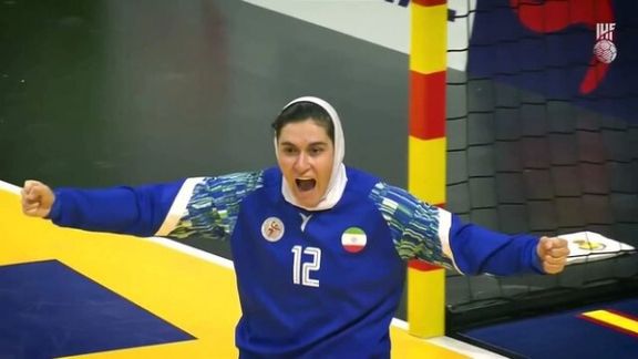 دروازهبان تیم ملی هندبال زنان ایران؛ فاطمه خلیلی به لیگ رومانی پیوست