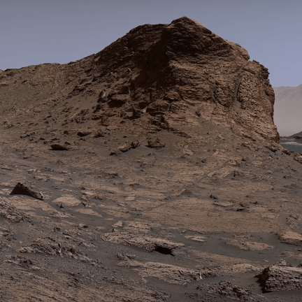 مریخ نورد ناسا تصاویر جدیدی از یک زمین کوهستانی در مریخ به زمین ارسال کرد