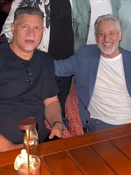 عکس دیدار ابی و علی دایی