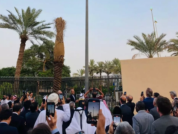 جمهوری اسلامی سفارت خود را در پایتخت عربستان سعودی بازگشایی کرد