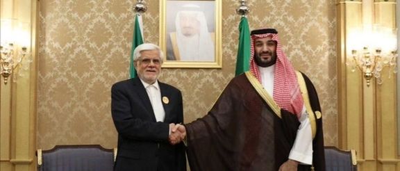نائب الرئيس الإيراني يلتقي ولي العهد السعودي في الرياض