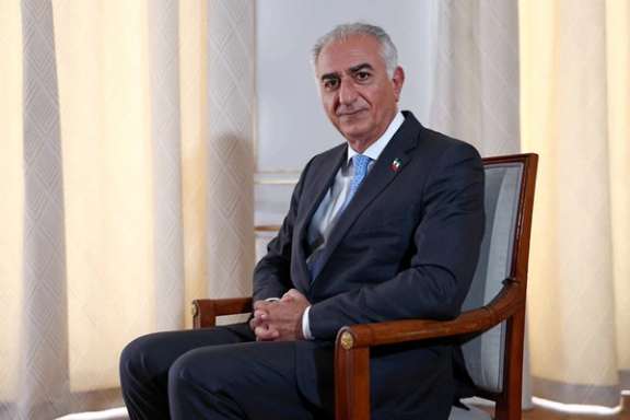 Iranian exiled prince Reza Pahlavi