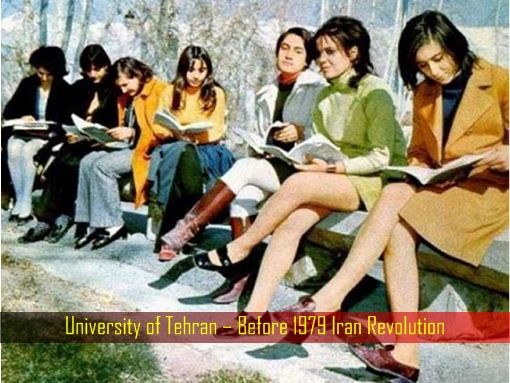 University of Tehran before the 1979 revolution. FILE PHOTO