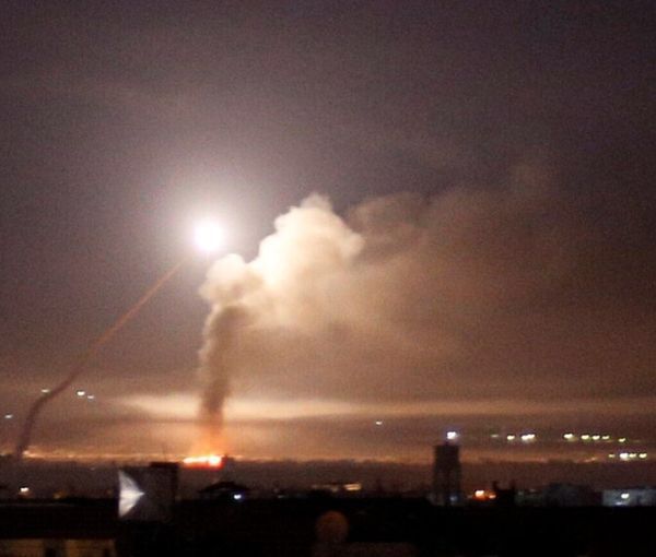 Israeli Airstrikes Hit Targets Near Syrian Capital Damascus