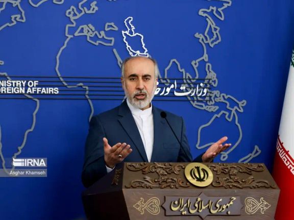 Iran's Foreign Ministry Spokesman, Nasser Kanaani