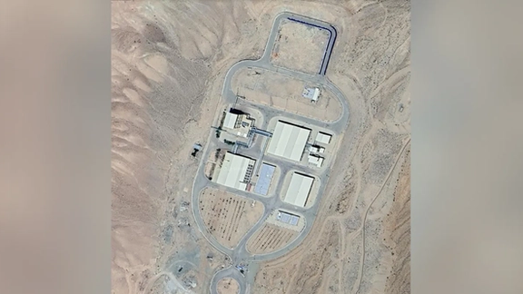 New satellite images suggest a hidden Iranian nuclear site. Image: National Council of Resistance of Iran