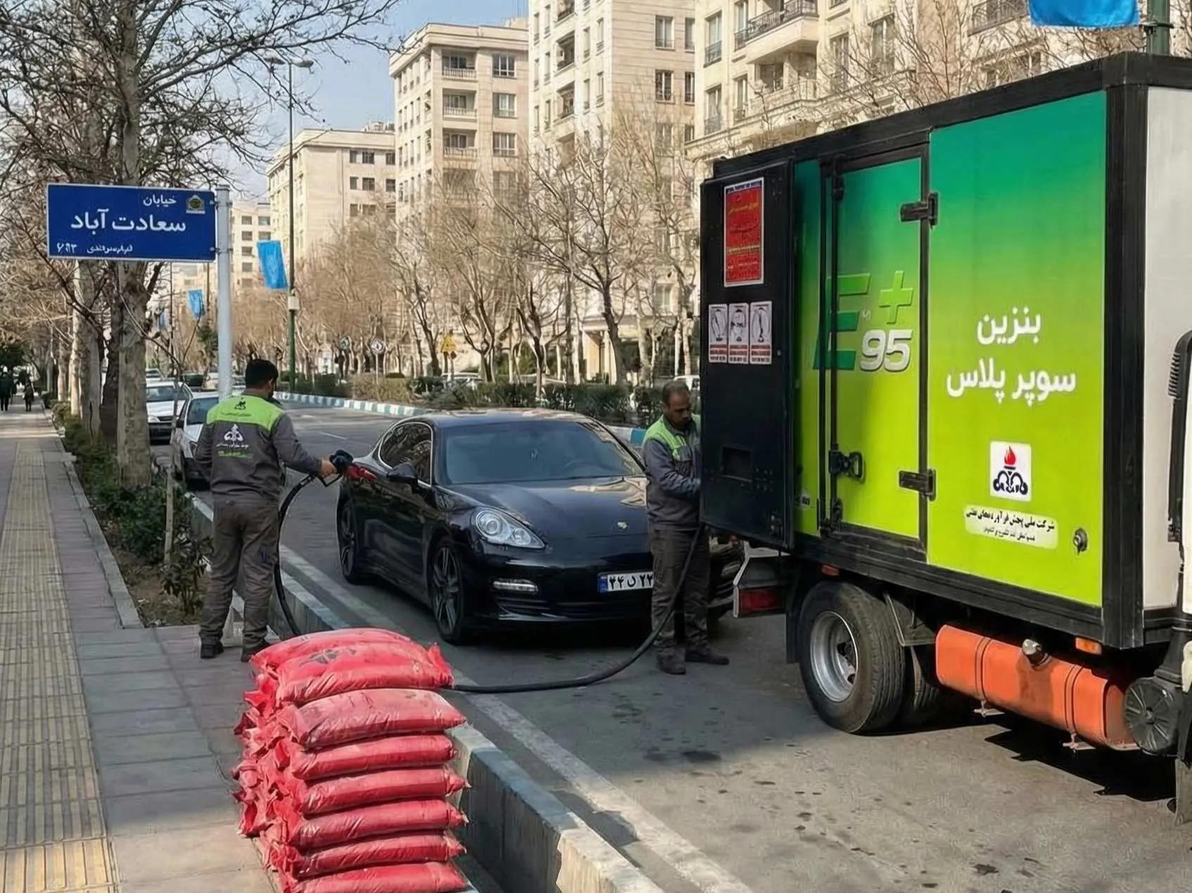 يزيد 16 مرة على أعلى شريحة محلية.. إيران تبدأ البيع التجريبي للبنزين المستورد بسعر السوق