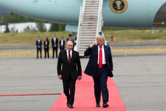 دونالد ترامپ، رییسجمهوری آمریکا، با ولادیمیر پوتین، رییسجمهوری روسیه، دیدار میکند. انکوریج، آلاسکا؛ ۱۵ اوت ۲۰۲۵.