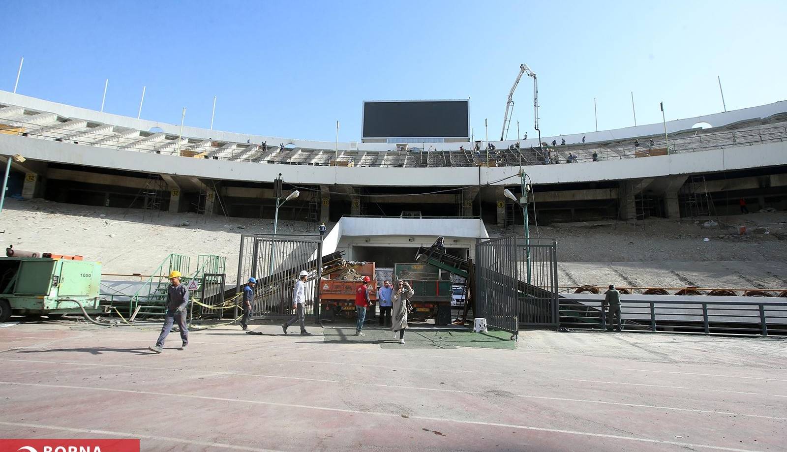 گزارش صدا و سیما از بازسازی استادیوم آزادی: ۳۲ میلیون دلار بدهید، شاید آخر ۱۴۰۵ آماده شود