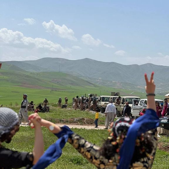 عید فطر مردمی بر مزار مهسا امینی و کشتهشدگان اعتراضات در شهرهای با جمعیت کُرد