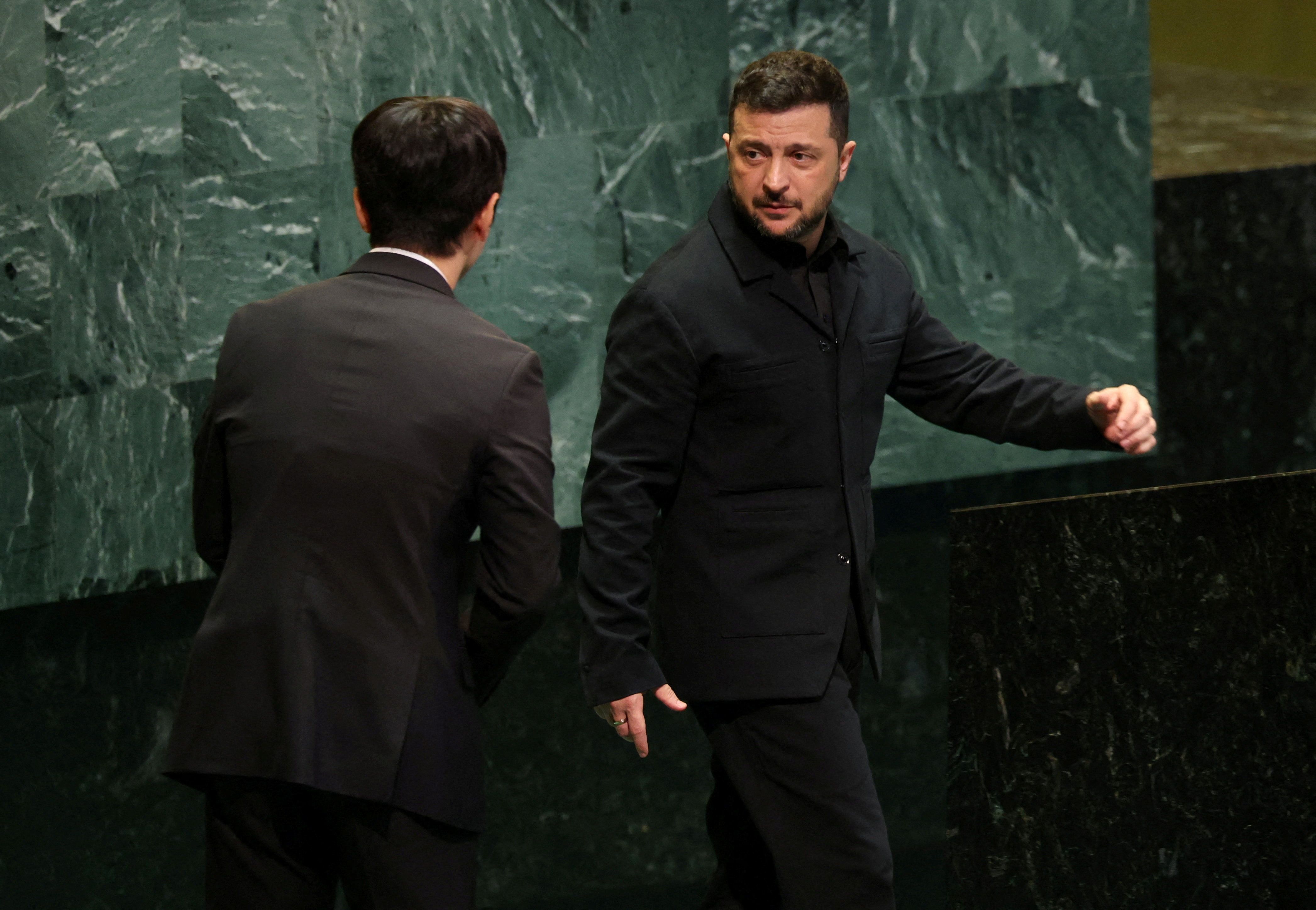 زلنسکی: اوکراین و سوریه روابط دیپلماتیک را از سر گرفتند