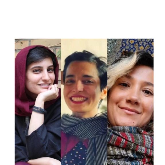 الهه محمدی، نیلوفر حامدی و سمانه اصغری در پیامی از زندان از حمایت مردم تشکر کردند