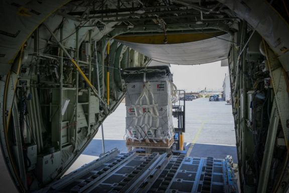 پرتاب هوایی کمکهای بشردوستانه در غزه