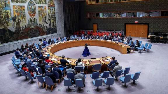UN Security Council in session. File photo